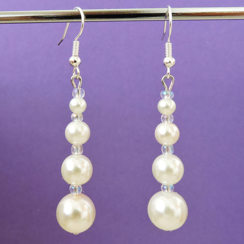 Pearl Dangle Earrings